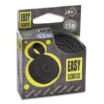 WONDAY Ruban auto-agrippant Easy Scratch Noir, largeur 20mm x longueur 2,5m