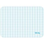 WONDAY Ardoise sans cadre format 20 x 28 cm, Seyès, unie, effaçable à sec