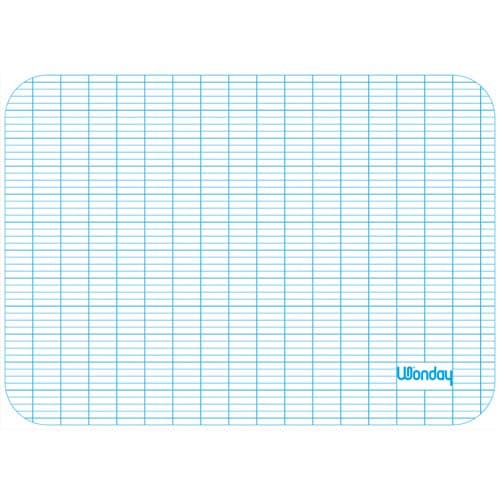 386868_d1-1.jpg WONDAY Ardoise sans cadre format 20 x 28 cm, Seyès, unie, effaçable à sec – Image 1