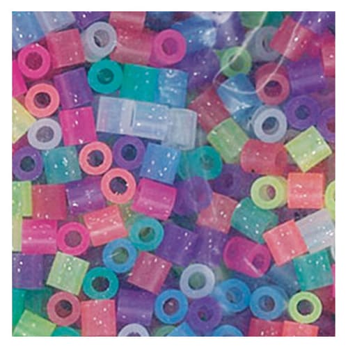 387679_d1-1.jpg PERLOU Sachet de 3000 perles à repasser pailletées assorties Perlou – Image 1