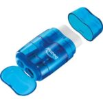 MAPED Taille-crayons gomme CONNECT TRANSLU 2 TROUS, (en présentoir) – Image 2