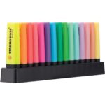 STABILO BOSS ORIGINAL Edition collector - Set de bureau de 15 surligneurs - 9 fluo + 6 pastel – Image 2