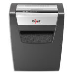 REXEL Destructeur de documents Momentum X312 P-3,coupe croisée,5x42mm,12 feuilles,23 litres,2104572EU