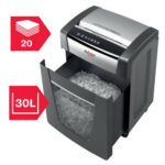 REXEL Destructeur de documents Momentum X420 P-4,coupe croisée,4x40mm,20 feuilles,30 litres,2104578EU – Image 2
