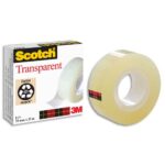 SCOTCH Ruban adhésif transparent 19mm x 33m en sachet individuel 550 – Image 2