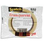 SCOTCH Ruban adhésif transparent 19mm x 66m en sachet individuel 550