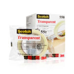SCOTCH Ruban adhésif transparent 19mm x 66m en sachet individuel 550 – Image 2