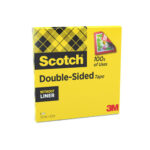 SCOTCH Ruban adhésif double face, 12 mm x 33 m, en boîte individuelle – Image 2