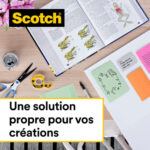 SCOTCH Ruban adhésif double face, 12 mm x 33 m, en boîte individuelle – Image 3