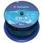 VERBATIM Tour de 50 CDR de 80 mn 700Mb