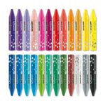 MAPED Boîte de 24 pastels à l'huile assortis diamètre 8 mm – Image 2