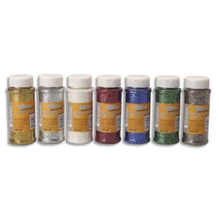 O'COLOR Lot de 6 flacons 250ml de gel pailleté iridescent ass