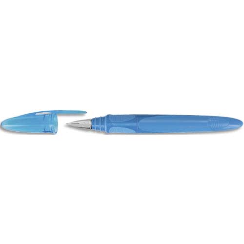 405329_d1.jpg BIC Boite de 20 EasyClic Stylos-Plume Rechargeables Encre Bleue - Corps Couleurs assorties – Image 1