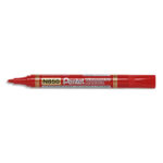 PENTEL Marqueur permanent N850 Pointe ogive, encre indélébile à base alcool. Rouge