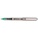 UNI-BALL Stylo Roller pointe métal fine encre liquide Verte UNI-BALL EYE UB 157