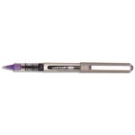 UNI-BALL Stylo Roller pointe métal fine encre liquide Violet UNI-BALL EYE UB 157