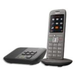 GIGASET Téléphone CL660 avec répondeur SOLO Gris S30852-H2824-N101