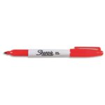 SHARPIE Marqueur Sharpie Fine pointe fine Rouge