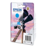 EPSON Cartouche Jet d'Encre Cyan XL ''Jumelles'' 502 (T02W2) - C13T02W24010