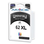 ARMOR Cartouche compatible Jet d'encre 3 Couleurs HP 62XL B20584R1