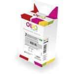 OWA Pack de 2 cartouches compatibles Jet d'encre Noir HP 932XL K10419OW