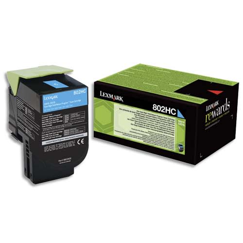 417132_d1-1.jpg LEXMARK Toner Laser Cyan 802hc 3.000 pages retornable – Image 1