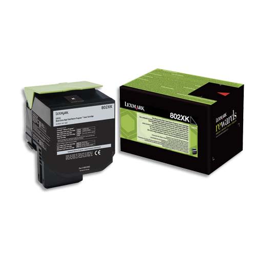 417522_d1-1.jpg LEXMARK Toner Laser Noir 802xk 8.000 pages cx/510de/510dhe/510dthe 80C2XK0 – Image 1