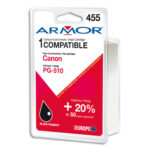 ARMOR Cartouche compatible Jet d'encre Noir CANON PG-510 B20281R1