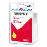 ARMOR Cartouche compatible Jet d'encre Jaune CANON CLi-551XL B12627R1