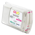 OWA Cartouche compatible Jet d'encre remanufacturée Magenta HP 761 / CM 993 A B45145OW