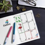 BIC Stylo bille 4 couleurs rétractables Shine. Pointe Moyenne (1,0 mm) - Corps Métallisé Bleu – Image 4