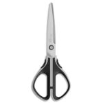 WONDAY Ciseaux INITIAL à anneaux symétriques et bouts pointus. Lames 19cm