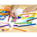 BIC KIDS Visa Feutres de Coloriage à Pointe Fine - Encre à Base D'eau - Couleur Noire – Image 3