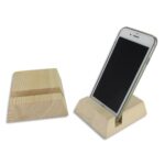 O'COLOR Support en bois pour téléphone, à décorer