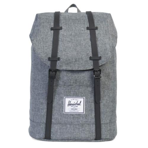431676_d1-1.jpg HERSCHEL Sac à dos Retreat 19,5 litres. Poche pour ordinateur 15 pouces. Coloris Gris clair. – Image 1