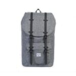HERSCHEL Sac à dos Little America 23,5 litres. Poche pour ordinateur 15 pouces. Coloris Gris clair.