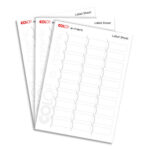 COLOP Étiquettes pour e-mark® à utiliser sur les surfaces difficiles à imprimer (verre, métal, etc...)