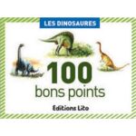LITO DIFFUSION Boîte de 100 bons points les dinosaures