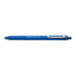 PENTEL Stylo bille iZee rétractable. Pointe 1 mm. Encre rechargeable Bleue