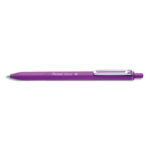 PENTEL Stylo bille iZee rétractable. Pointe 1 mm. Encre rechargeable Violet