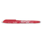 PILOT Roller FriXion Ball pointe fine 0,5 mm. Encre thermosensible effaçable Rouge