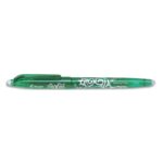 PILOT Roller FriXion Ball pointe fine 0,5 mm. Encre thermosensible effaçable Verte