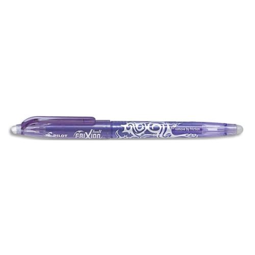 434385_d1.jpg PILOT Roller FriXion Ball pointe fine 0,5 mm. Encre thermosensible effaçable Violet – Image 1