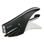 LEITZ Pince agrafeuse WOW, agrafes n°10, capacité 15 feuilles, noir