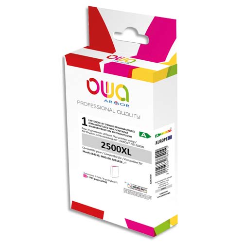 435221_d1-1.jpg OWA Cartouche compatible remanufacturée Jet d'encre CANON PGI-2500XL Magenta K20639OW – Image 1