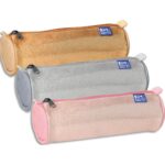 OXFORD Fourre-Tout rond Paillettes Fantaisie polyester. 22x7x7cm Sérigraphié+Paillettes, coloris assortis