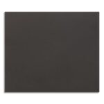 CLAIREFONTAINE Paquet de 50 feuilles à dessin à grains Tulipe, papier Noir 160g teinté dans la masse