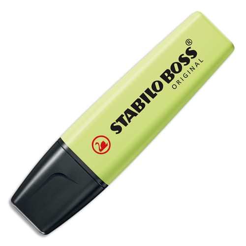 435869_d1.jpg STABILO BOSS ORIGINAL Pastel surligneur pointe biseautée - Zeste de citron vert – Image 1