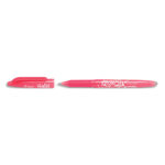 PILOT Roller gel FriXion Ball 07. Effaçable et rechargeable. Encre Rose Corail