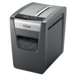 REXEL Destructeur de documents Momentum X410-SL P-4,coupe croisée,4x28mm,10 feuilles,23 litres,2104573EU